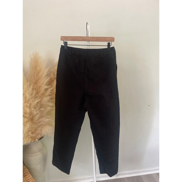 Future Collective Black High Rise Straight Leg Jeans Size 8 Yoke Seam Denim Pant - Picture 8 of 9